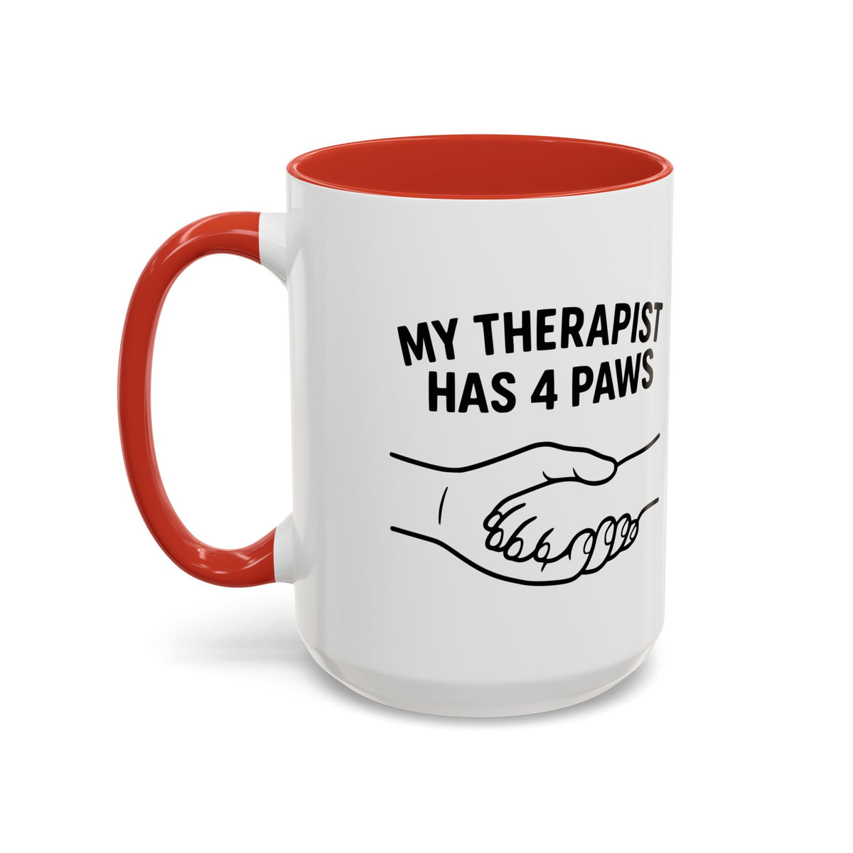 My Therapist Has Four Paws Coffee Mug