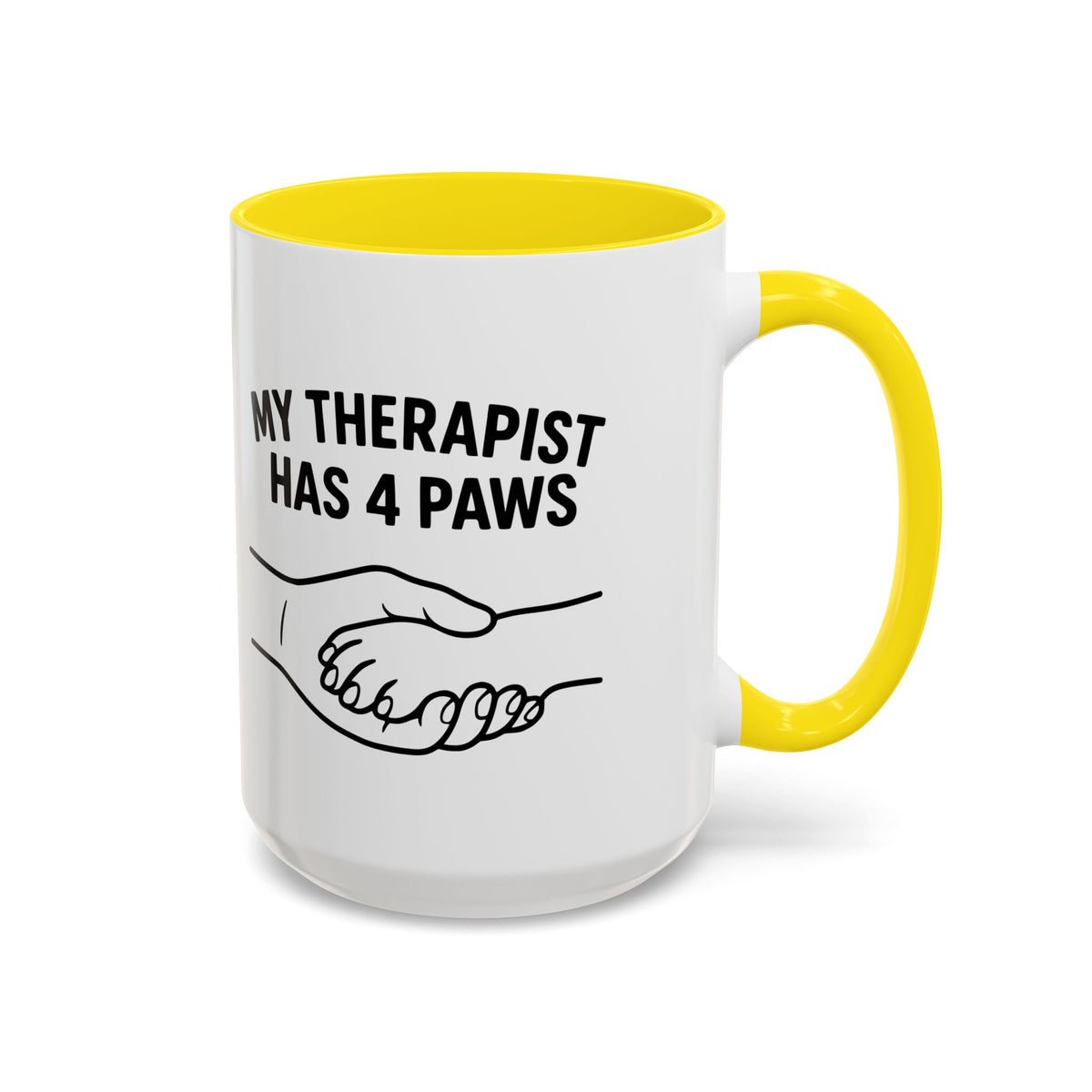 My Therapist Has Four Paws Coffee Mug