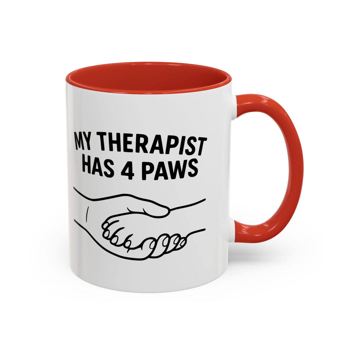 My Therapist Has Four Paws Coffee Mug