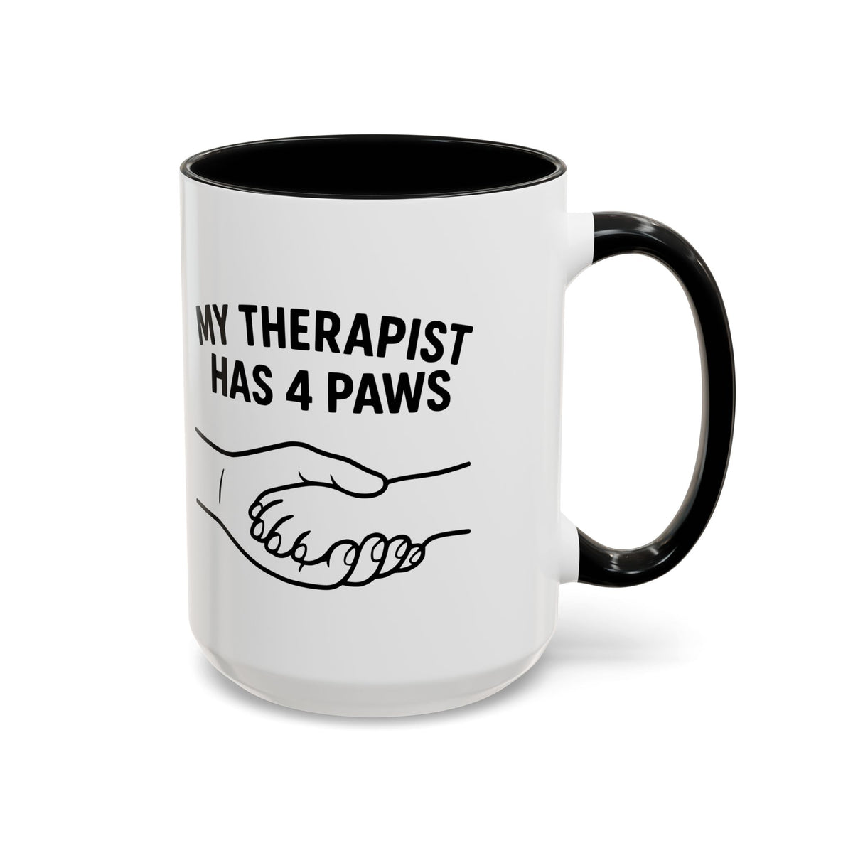 My Therapist Has Four Paws Coffee Mug