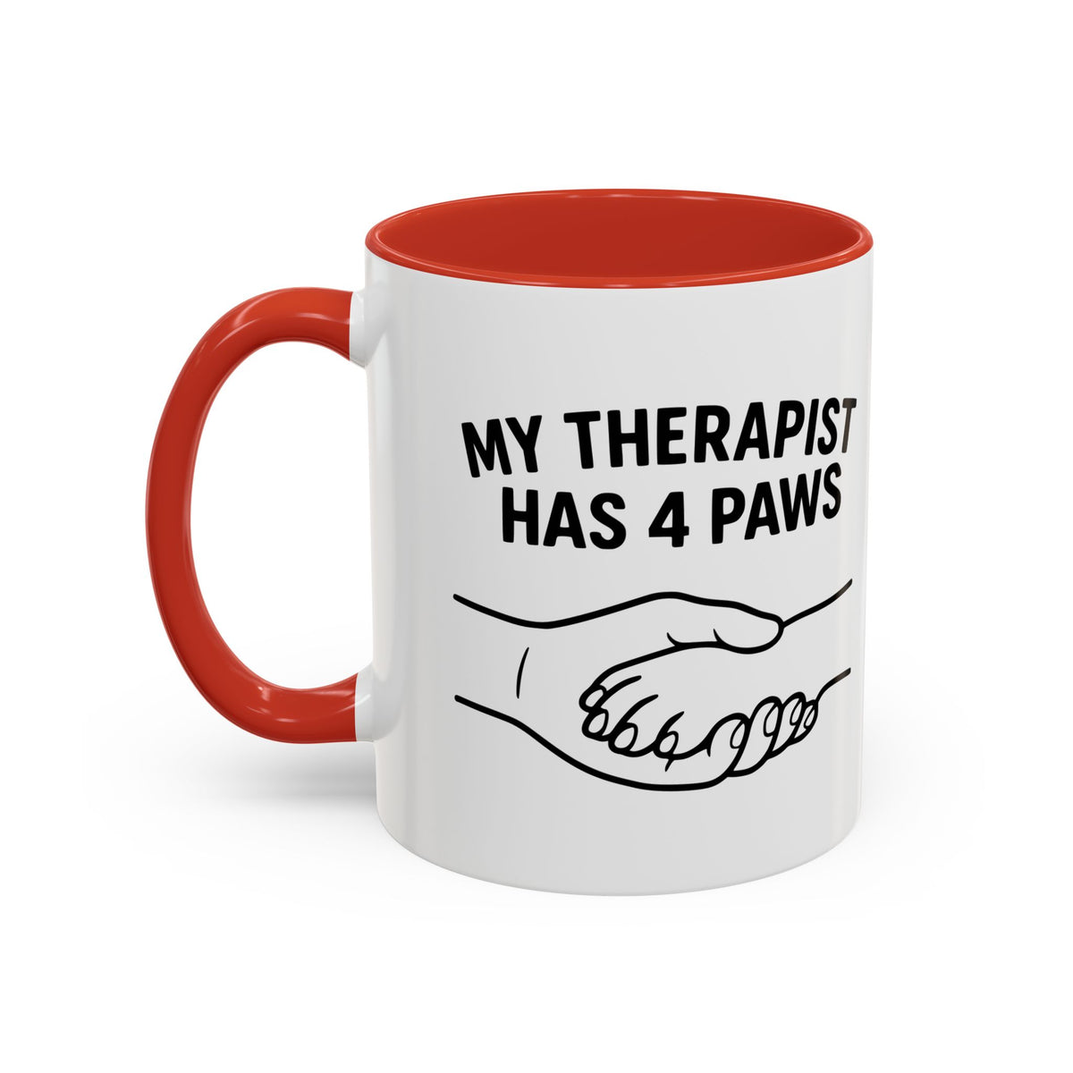 My Therapist Has Four Paws Coffee Mug