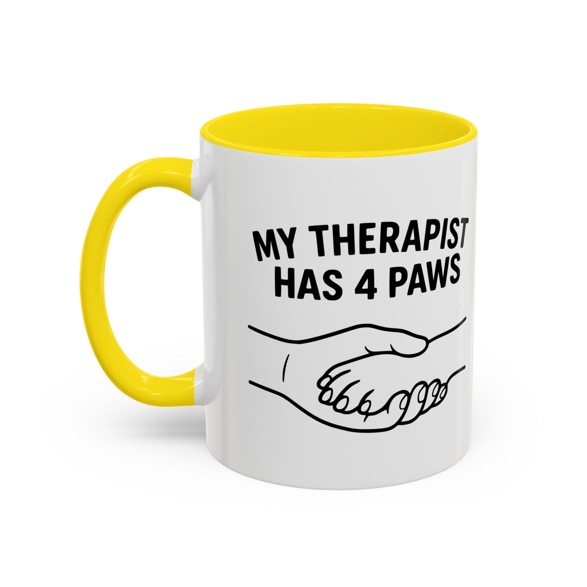 My Therapist Has Four Paws Coffee Mug