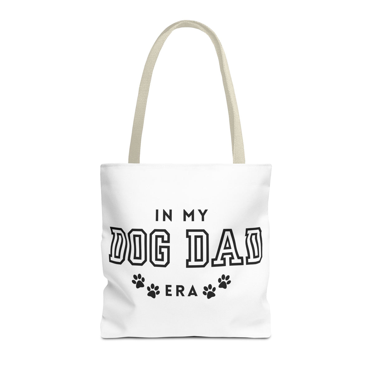 In My Dad Dog Era Tote Bag - Perfect for Dog Lovers, Pet Owners, Dog Gifts, Shopping, Beach Bag, Everyday Use