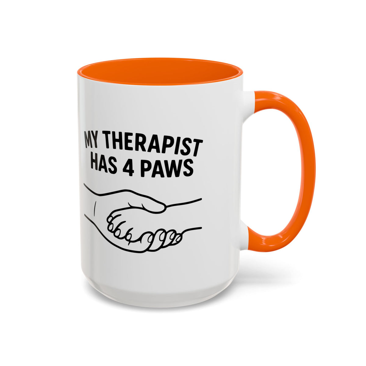 My Therapist Has Four Paws Coffee Mug