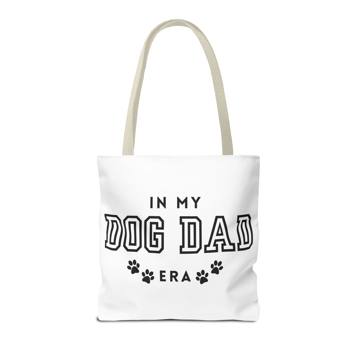 In My Dad Dog Era Tote Bag - Perfect for Dog Lovers, Pet Owners, Dog Gifts, Shopping, Beach Bag, Everyday Use