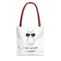 I Do What I Want Tote Bag - Perfect for Dog Lovers, Pet Owners, Dog Gifts, Shopping, Beach Bag, Everyday Use