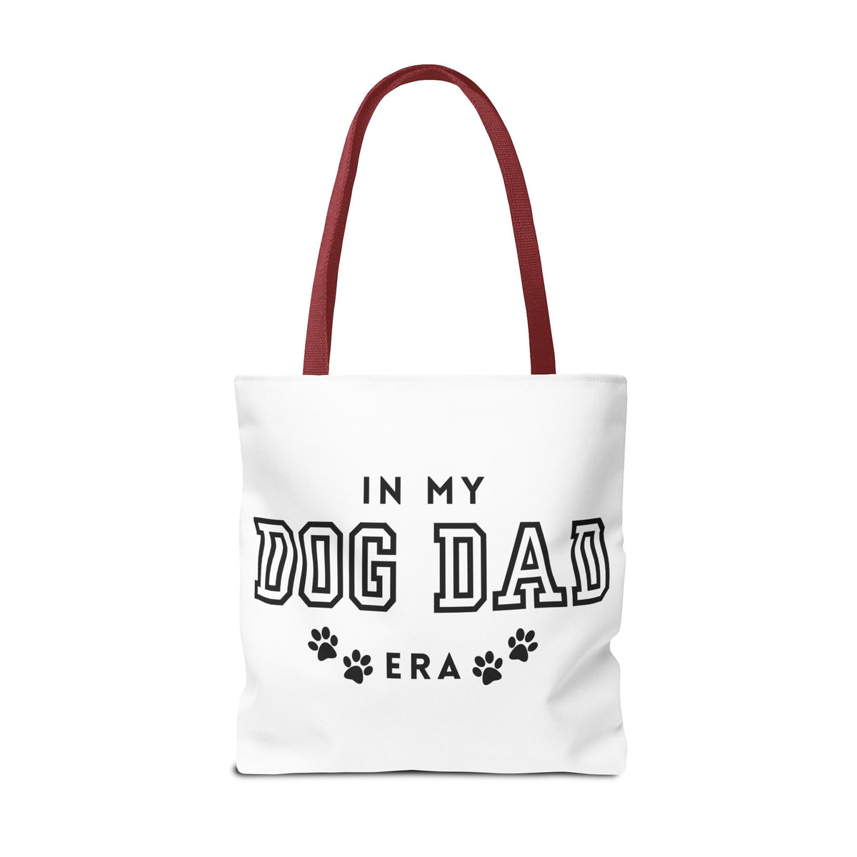In My Dad Dog Era Tote Bag - Perfect for Dog Lovers, Pet Owners, Dog Gifts, Shopping, Beach Bag, Everyday Use