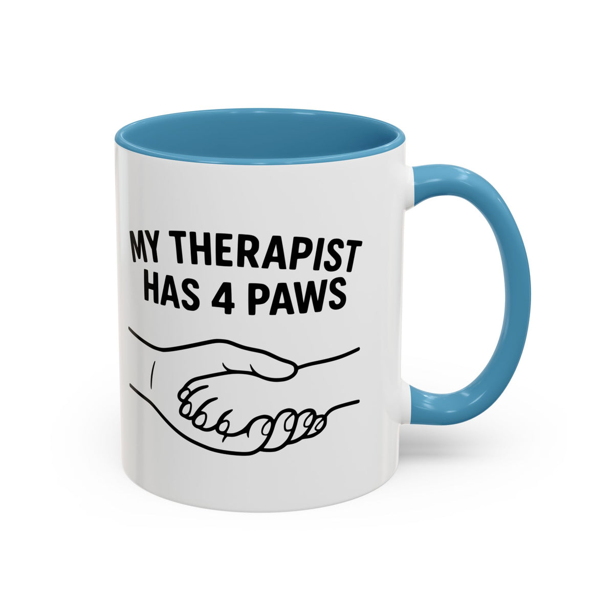 My Therapist Has Four Paws Coffee Mug