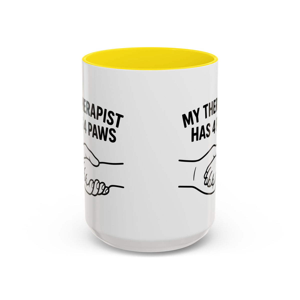 My Therapist Has Four Paws Coffee Mug