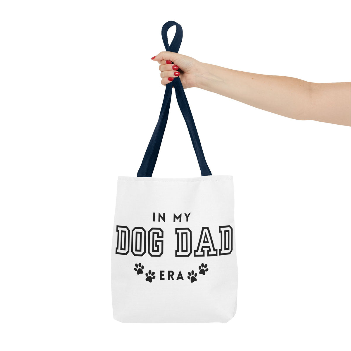 In My Dad Dog Era Tote Bag - Perfect for Dog Lovers, Pet Owners, Dog Gifts, Shopping, Beach Bag, Everyday Use