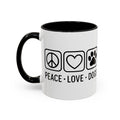 Peace Love Dogs Coffee Mug