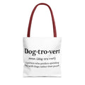 Dogtrovert Tote Bag - Perfect for Dog Lovers, Pet Owners, Dog Gifts, Shopping, Beach Bag, Everyday Use