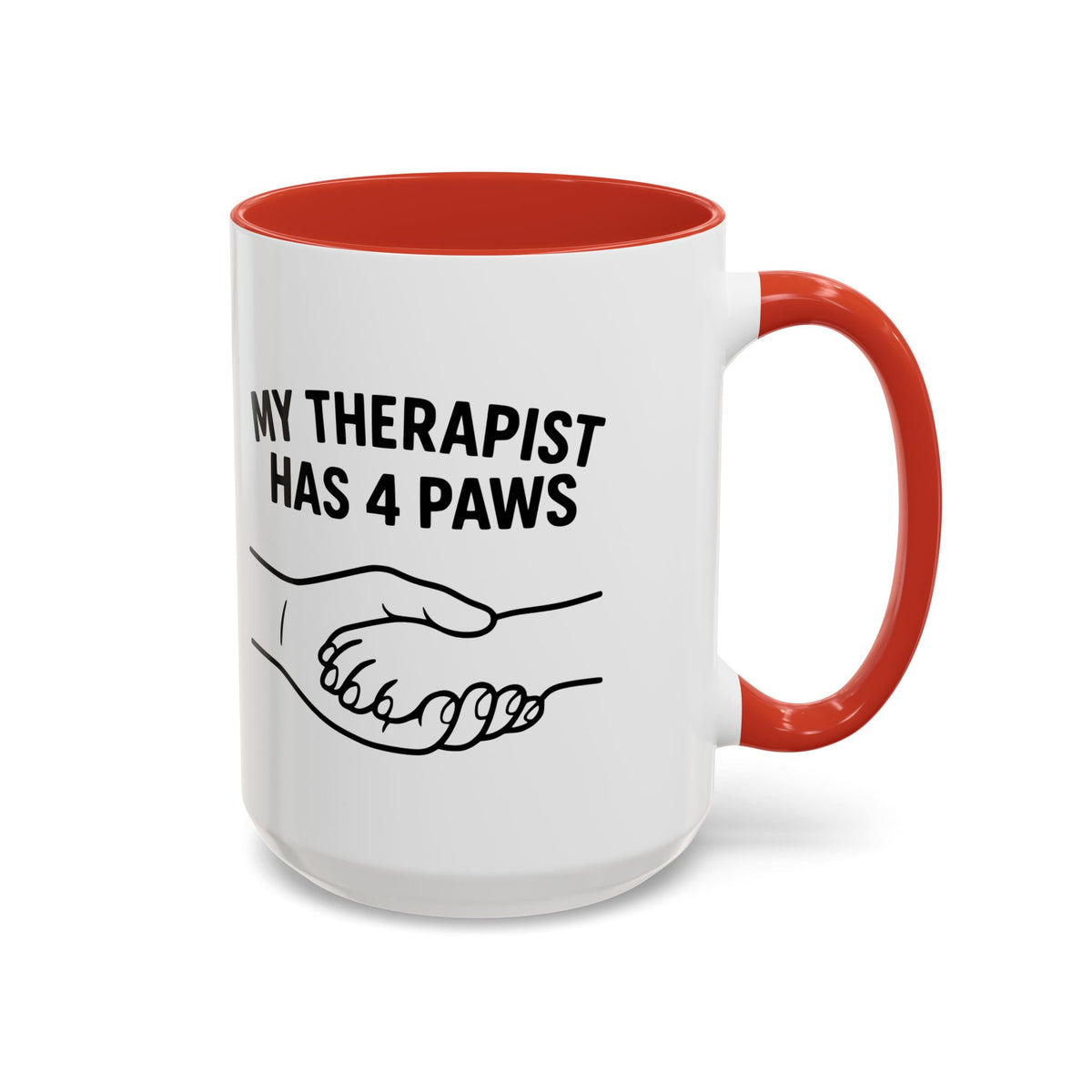 My Therapist Has Four Paws Coffee Mug