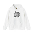 Dog's Are My Favorite People Unisex Hooded Sweatshirt