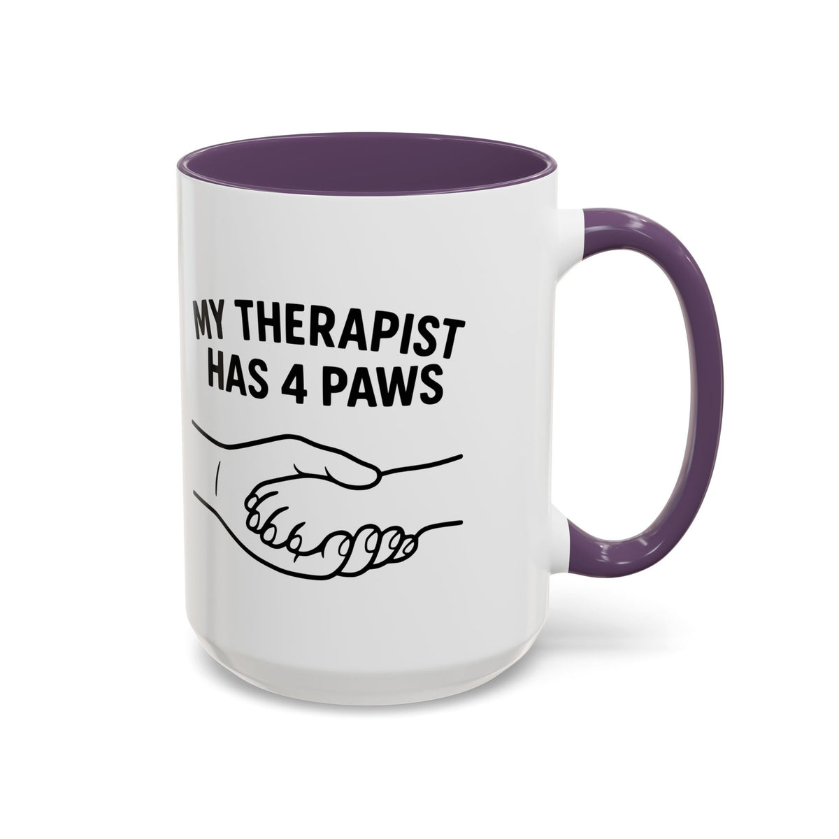 My Therapist Has Four Paws Coffee Mug