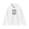 Dog's Leave Paw Prints On Your Heart Unisex Hooded Sweatshirt