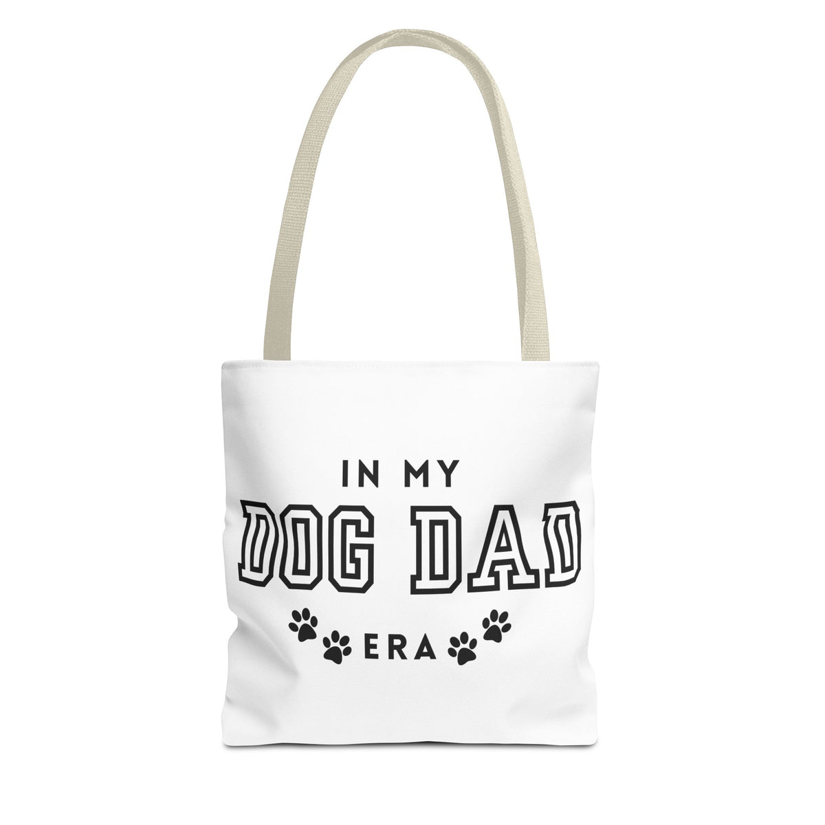In My Dad Dog Era Tote Bag - Perfect for Dog Lovers, Pet Owners, Dog Gifts, Shopping, Beach Bag, Everyday Use