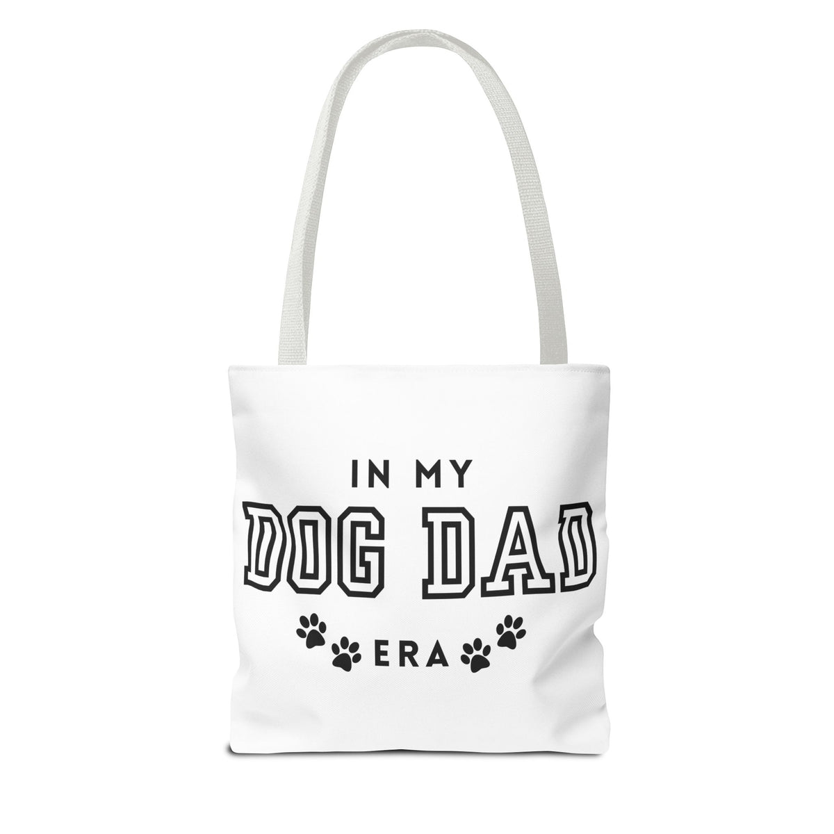 In My Dad Dog Era Tote Bag - Perfect for Dog Lovers, Pet Owners, Dog Gifts, Shopping, Beach Bag, Everyday Use