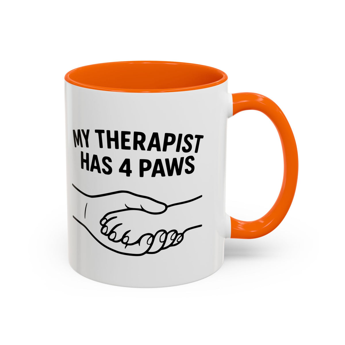 My Therapist Has Four Paws Coffee Mug
