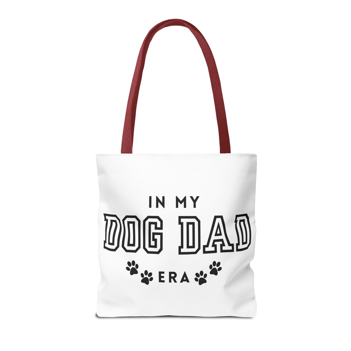 In My Dad Dog Era Tote Bag - Perfect for Dog Lovers, Pet Owners, Dog Gifts, Shopping, Beach Bag, Everyday Use