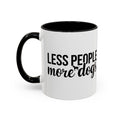 Less People More Dogs Coffee Mug