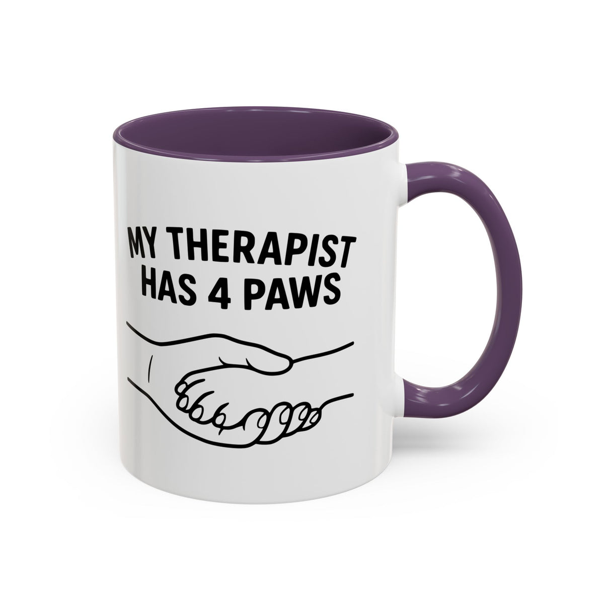 My Therapist Has Four Paws Coffee Mug