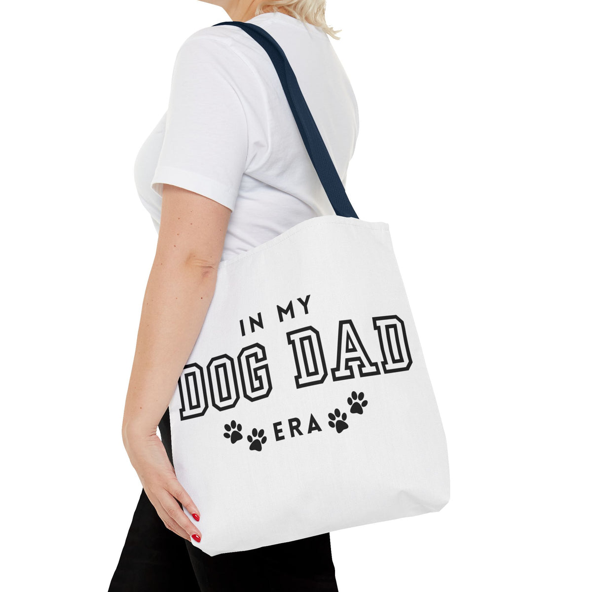 In My Dad Dog Era Tote Bag - Perfect for Dog Lovers, Pet Owners, Dog Gifts, Shopping, Beach Bag, Everyday Use
