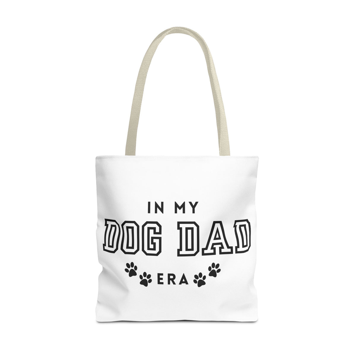 In My Dad Dog Era Tote Bag - Perfect for Dog Lovers, Pet Owners, Dog Gifts, Shopping, Beach Bag, Everyday Use