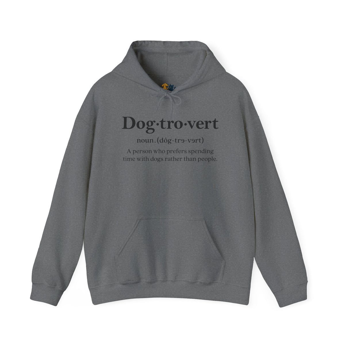 Dogtrovert Unisex Hooded Sweatshirt