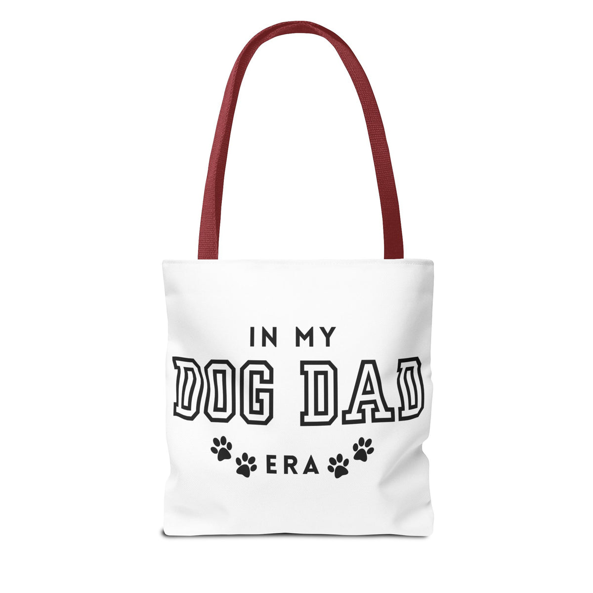 In My Dad Dog Era Tote Bag - Perfect for Dog Lovers, Pet Owners, Dog Gifts, Shopping, Beach Bag, Everyday Use