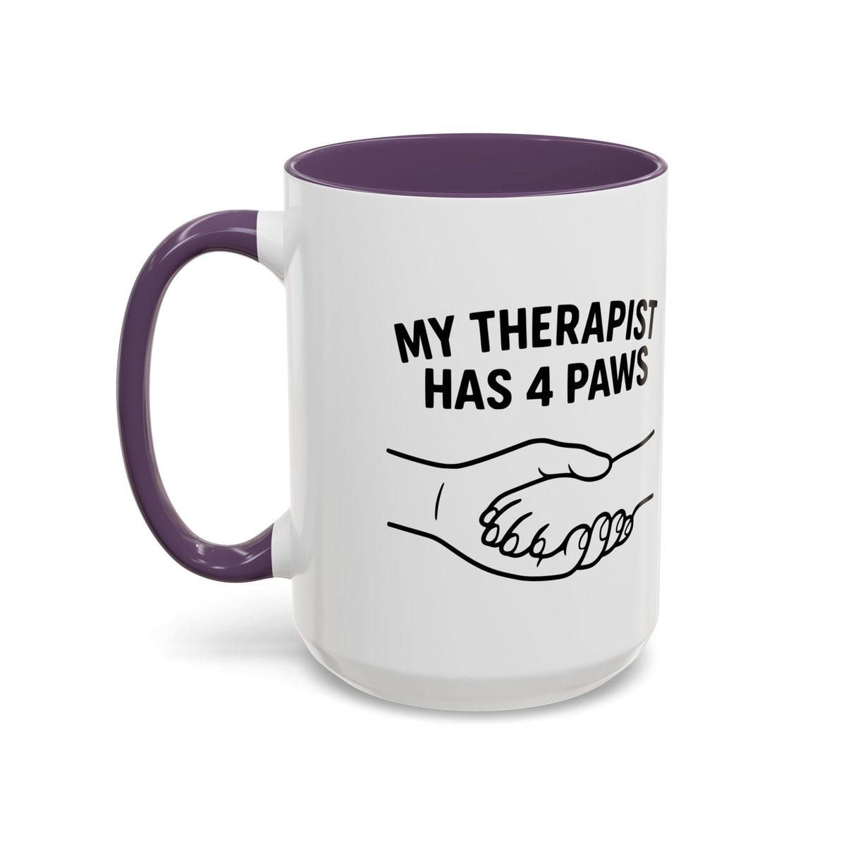 My Therapist Has Four Paws Coffee Mug