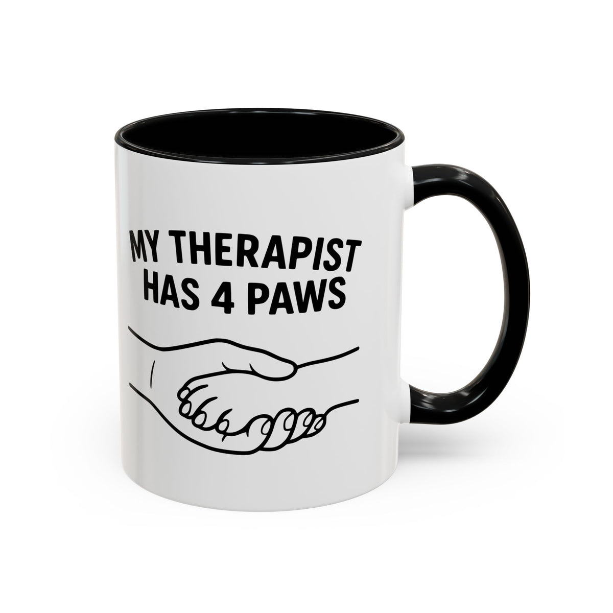 My Therapist Has Four Paws Coffee Mug