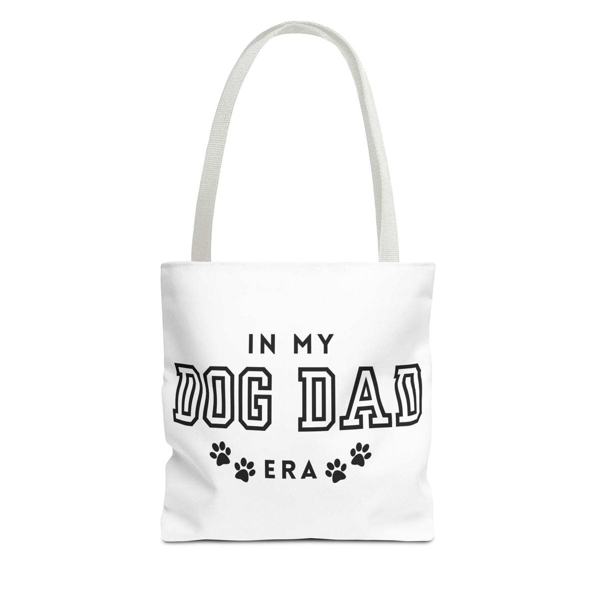 In My Dad Dog Era Tote Bag - Perfect for Dog Lovers, Pet Owners, Dog Gifts, Shopping, Beach Bag, Everyday Use