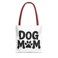 Dog Mom Tote Bag - Perfect for Dog Lovers, Pet Owners, Dog Gifts, Shopping, Beach Bag, Everyday Use