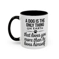 A Dog is The Only Thing on Earth Coffee Mug